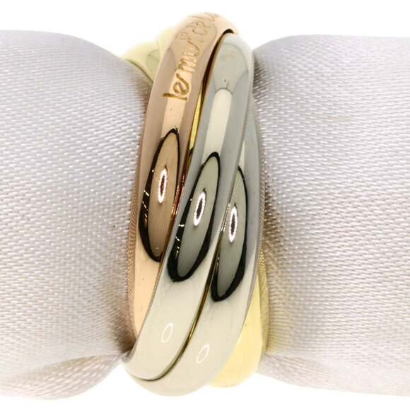 CARTIER 18k Gold Trinity Ring #52 CARTIER 18k Gold Trinity Ring #52 main image 1